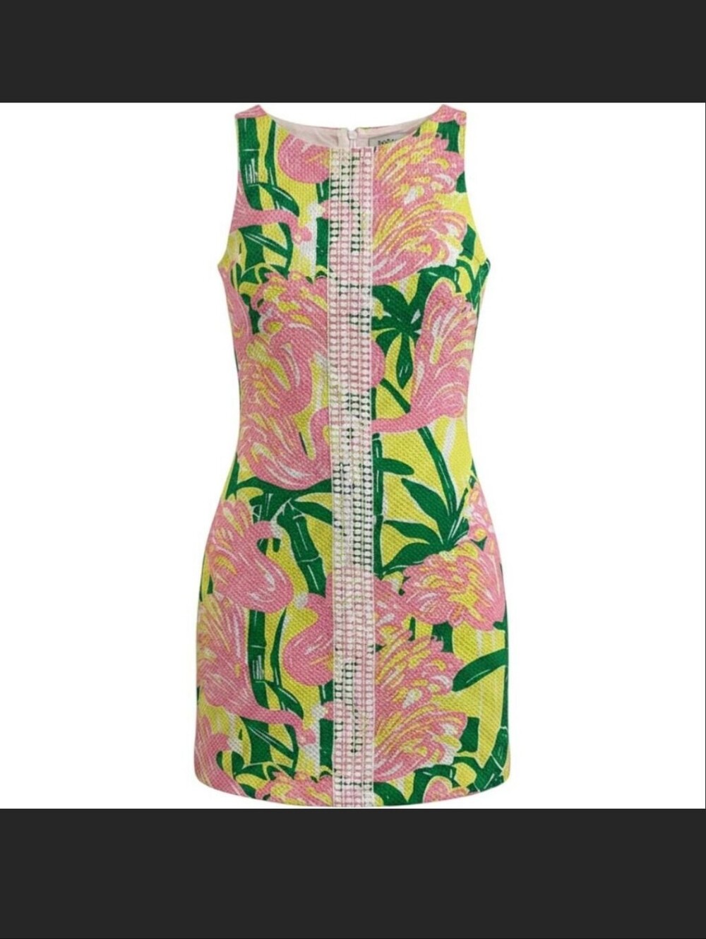 Lilly Pulitzer W/Target Sleeveless Mini Dress in Pink, Yellow & Green Floral